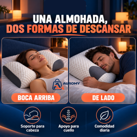Almohada ergonómica Cervical Ortopédica