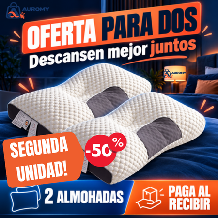 Almohada ergonómica Cervical Ortopédica